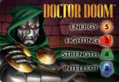 Doctor Doom 4-Grid Character Card